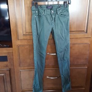 Vigoss hunter green skinny jean